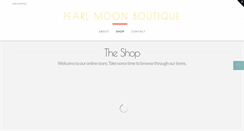 Desktop Screenshot of pearlmoonboutique.com