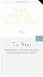 Mobile Screenshot of pearlmoonboutique.com